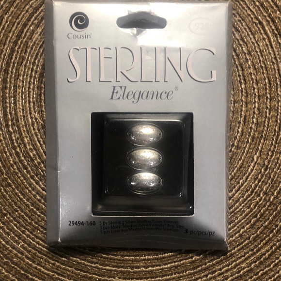 Sterling 925 Findings Mother Love Forever - Picture 1 of 4